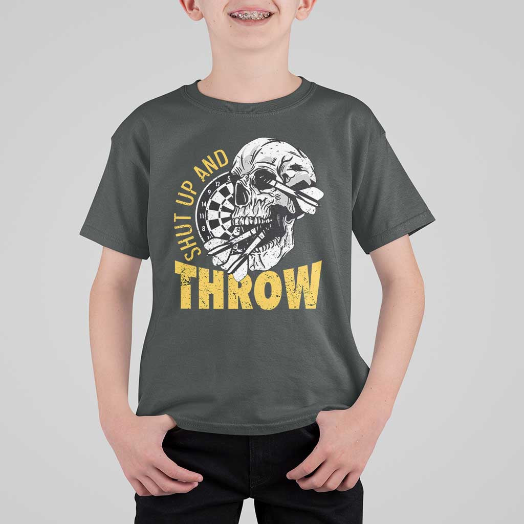 Funny Skeleton Darts Player T Shirt For Kid I Suck At Darts - Wonder Print Shop