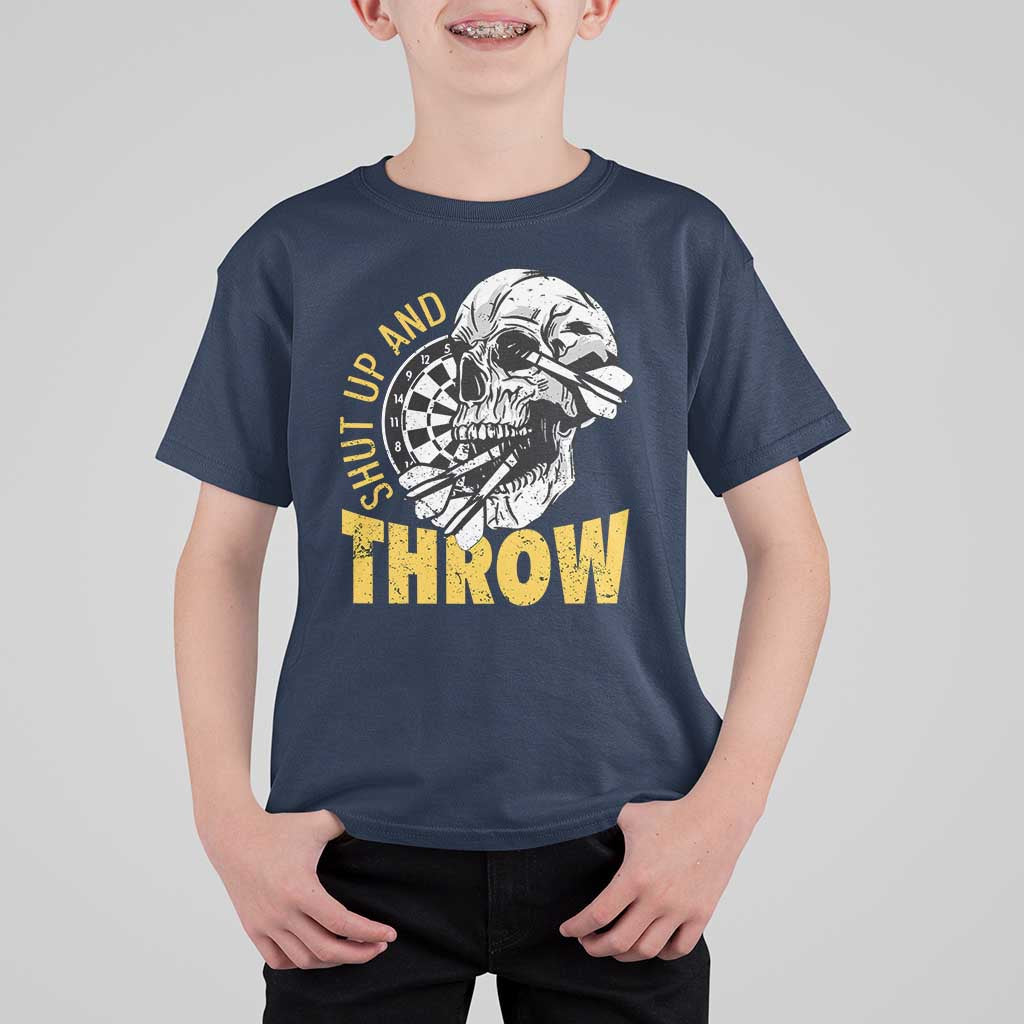 Funny Skeleton Darts Player T Shirt For Kid I Suck At Darts - Wonder Print Shop