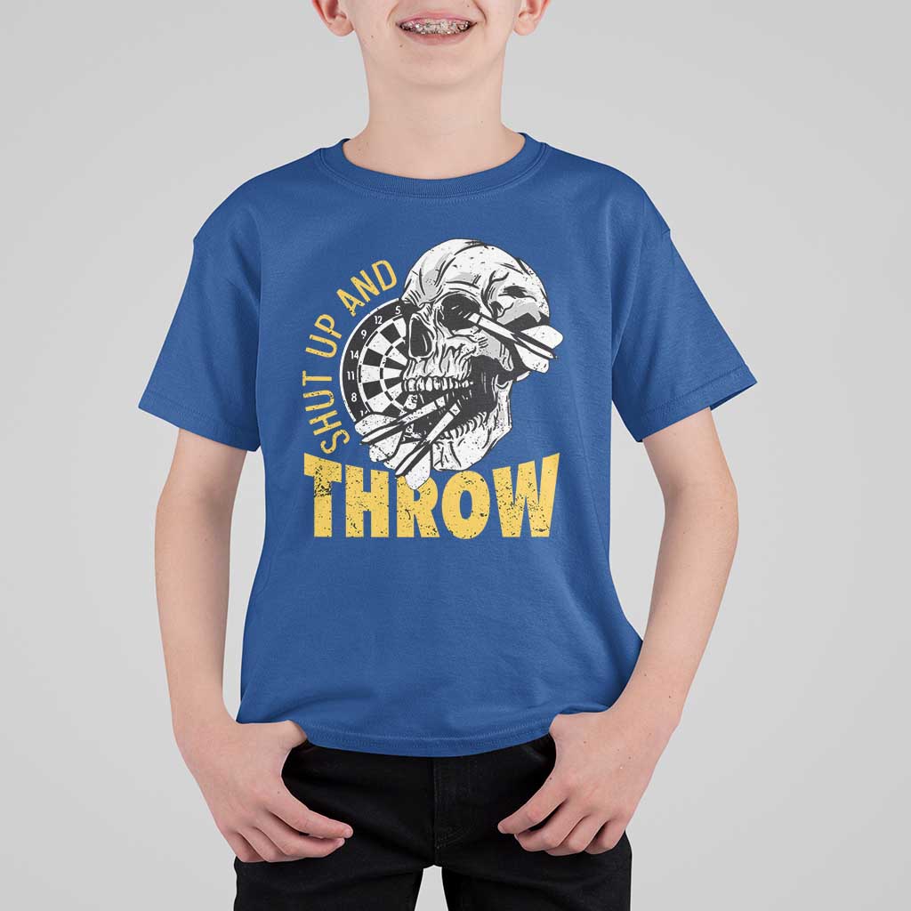 Funny Skeleton Darts Player T Shirt For Kid I Suck At Darts - Wonder Print Shop