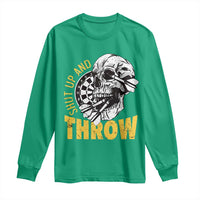 Funny Skeleton Darts Player Long Sleeve Shirt I Suck At Darts - Wonder Print Shop