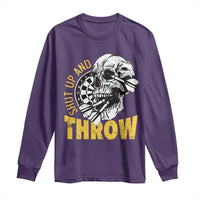 Funny Skeleton Darts Player Long Sleeve Shirt I Suck At Darts - Wonder Print Shop