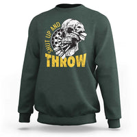 Funny Skeleton Darts Player Sweatshirt I Suck At Darts - Wonder Print Shop