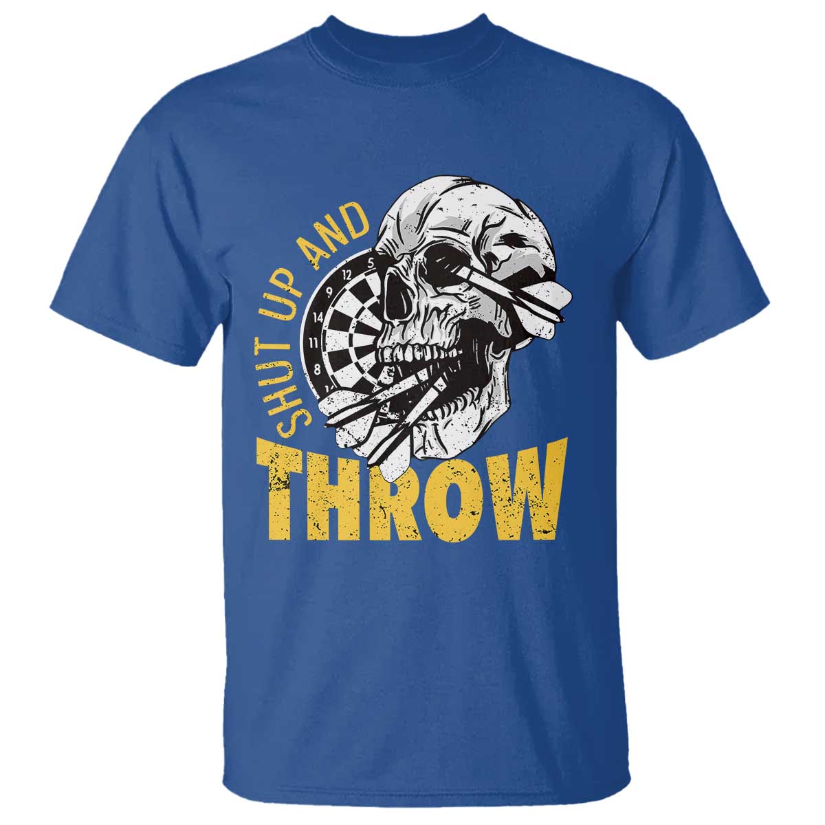 Funny Skeleton Darts Player T Shirt I Suck At Darts - Wonder Print Shop