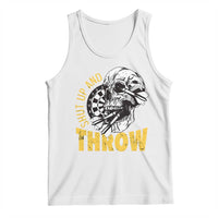 Funny Skeleton Darts Player Tank Top I Suck At Darts - Wonder Print Shop