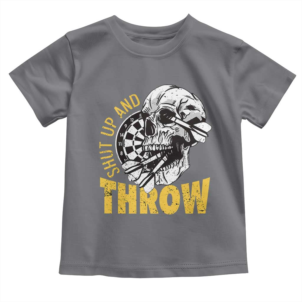 Funny Skeleton Darts Player Toddler T Shirt I Suck At Darts - Wonder Print Shop