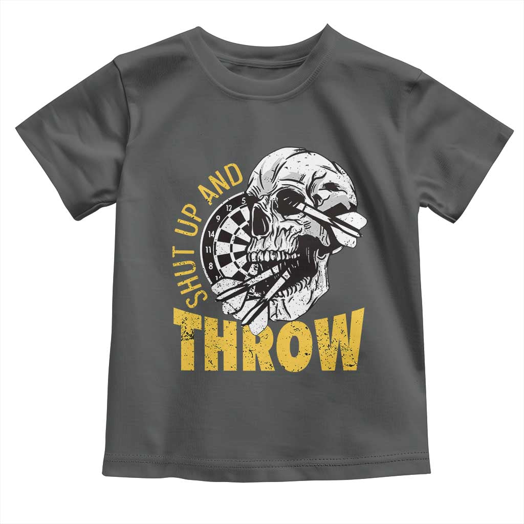 Funny Skeleton Darts Player Toddler T Shirt I Suck At Darts - Wonder Print Shop