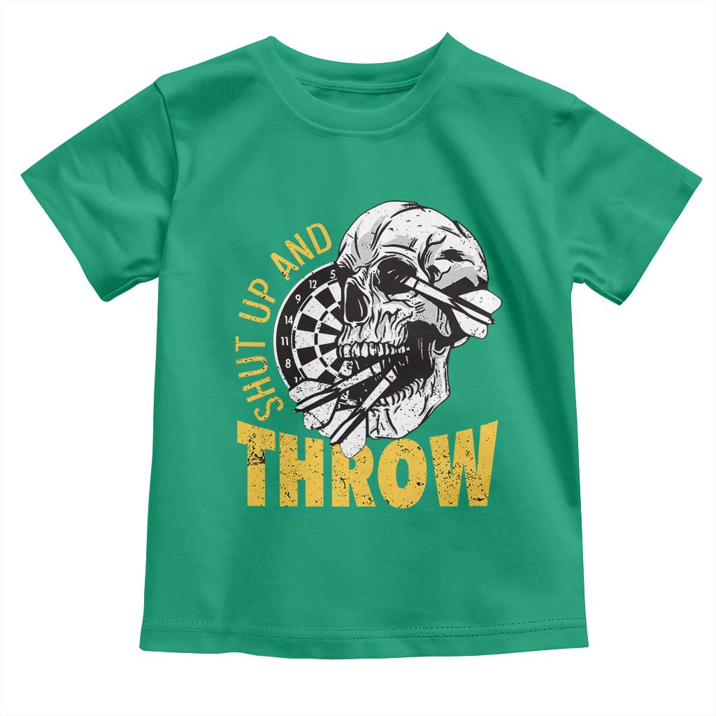 Funny Skeleton Darts Player Toddler T Shirt I Suck At Darts - Wonder Print Shop