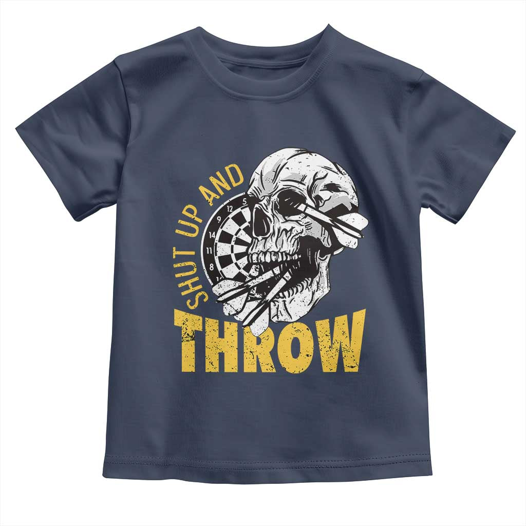 Funny Skeleton Darts Player Toddler T Shirt I Suck At Darts - Wonder Print Shop