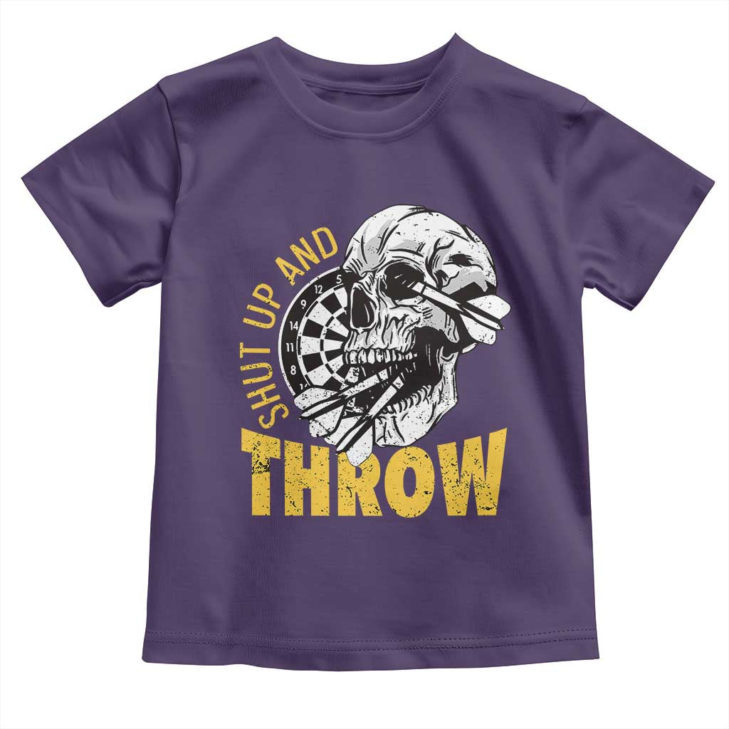 Funny Skeleton Darts Player Toddler T Shirt I Suck At Darts - Wonder Print Shop