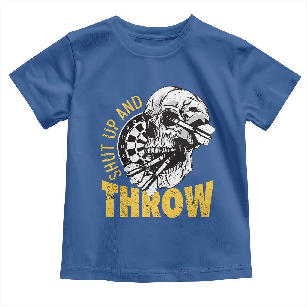 Funny Skeleton Darts Player Toddler T Shirt I Suck At Darts - Wonder Print Shop