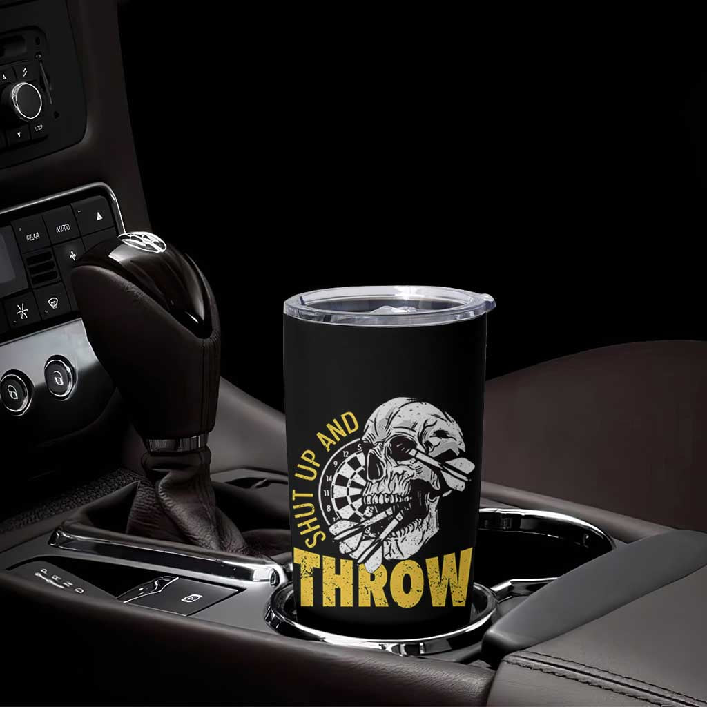 Funny Skeleton Darts Player Tumbler Cup I Suck At Darts - Wonder Print Shop