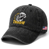 Funny Skeleton Darts Player Washed Cotton Baseball Cap I Suck At Darts