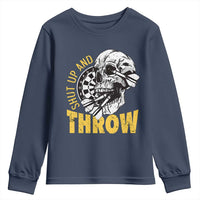 Funny Skeleton Darts Player Youth Sweatshirt I Suck At Darts - Wonder Print Shop