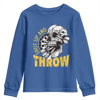 Funny Skeleton Darts Player Youth Sweatshirt I Suck At Darts - Wonder Print Shop
