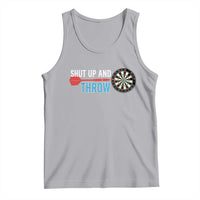 Shut Up And Throw Tank Top Funny Darts Player Gift - Wonder Print Shop