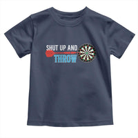 Shut Up And Throw Toddler T Shirt Funny Darts Player Gift - Wonder Print Shop