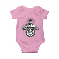 Funny Christian Dartist Gift Baby Onesie Jesus Bullseye Shooter - Wonder Print Shop