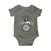 Funny Christian Dartist Gift Baby Onesie Jesus Bullseye Shooter - Wonder Print Shop