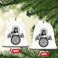 Funny Christian Dartist Gift Ceramic Ornament Jesus Bullseye Shooter - Wonder Print Shop
