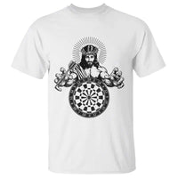 Funny Christian Dartist Gift T Shirt Jesus Bullseye Shooter - Wonder Print Shop