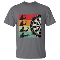 Vintage Darts Player Christian Faith Gift T Shirt Jesus Bullseye Shooter - Wonder Print Shop