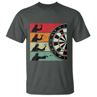 Vintage Darts Player Christian Faith Gift T Shirt Jesus Bullseye Shooter - Wonder Print Shop