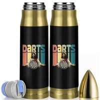 Funny Jesus Dart Player Sunset Retro Vintage Bullet Tumbler Christian Dartist Gift - Wonder Print Shop