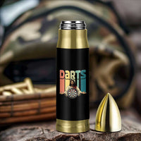 Funny Jesus Dart Player Sunset Retro Vintage Bullet Tumbler Christian Dartist Gift - Wonder Print Shop