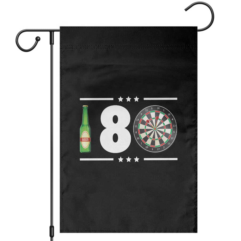 Darts Master 180 And Beer Garden Flag Funny Bullseye Shooter Gift - Wonder Print Shop