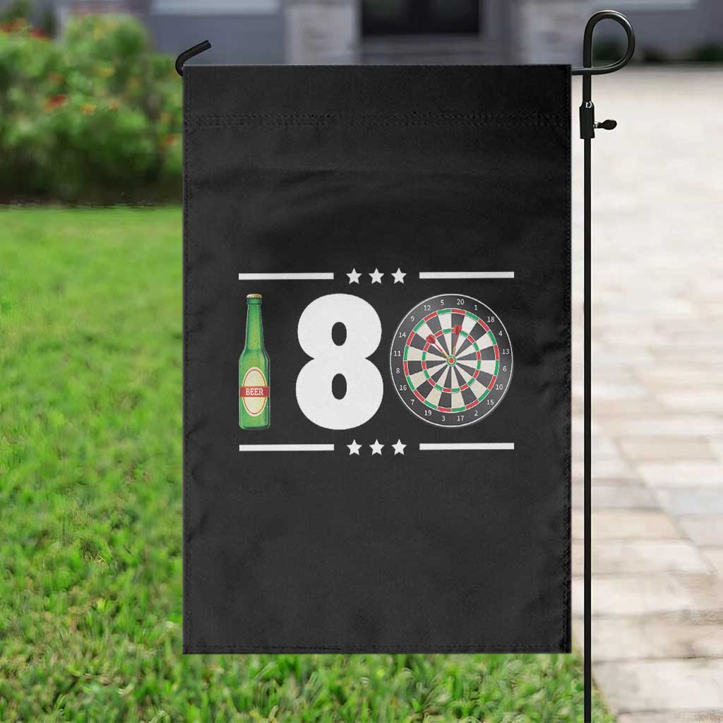 Darts Master 180 And Beer Garden Flag Funny Bullseye Shooter Gift - Wonder Print Shop