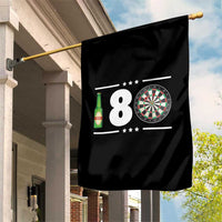 Darts Master 180 And Beer Garden Flag Funny Bullseye Shooter Gift - Wonder Print Shop