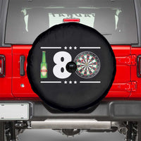 Darts Master 180 And Beer Spare Tire Cover Funny Bullseye Shooter Gift - Wonder Print Shop