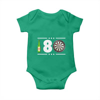 Darts Master 180 And Beer Baby Onesie Funny Bullseye Shooter Gift - Wonder Print Shop