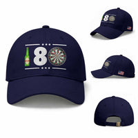 Darts Master 180 And Beer Baseball Cap Funny Bullseye Shooter Gift