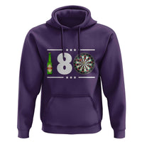 Darts Master 180 And Beer Hoodie Funny Bullseye Shooter Gift - Wonder Print Shop