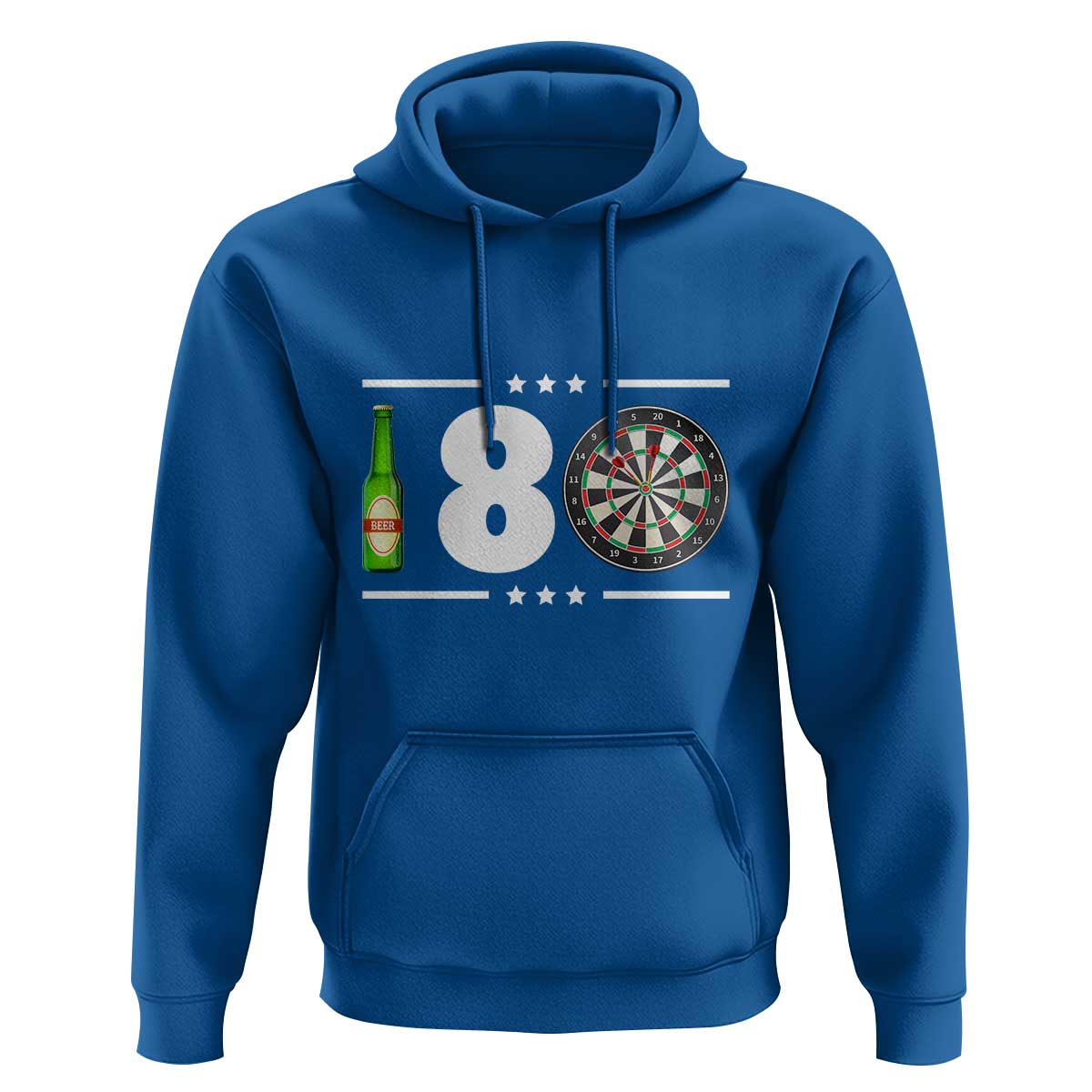 Darts Master 180 And Beer Hoodie Funny Bullseye Shooter Gift - Wonder Print Shop