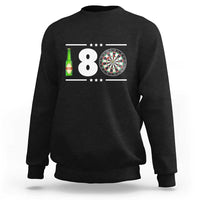 Darts Master 180 And Beer Sweatshirt Funny Bullseye Shooter Gift - Wonder Print Shop