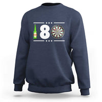 Darts Master 180 And Beer Sweatshirt Funny Bullseye Shooter Gift - Wonder Print Shop