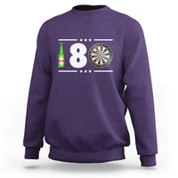Darts Master 180 And Beer Sweatshirt Funny Bullseye Shooter Gift - Wonder Print Shop