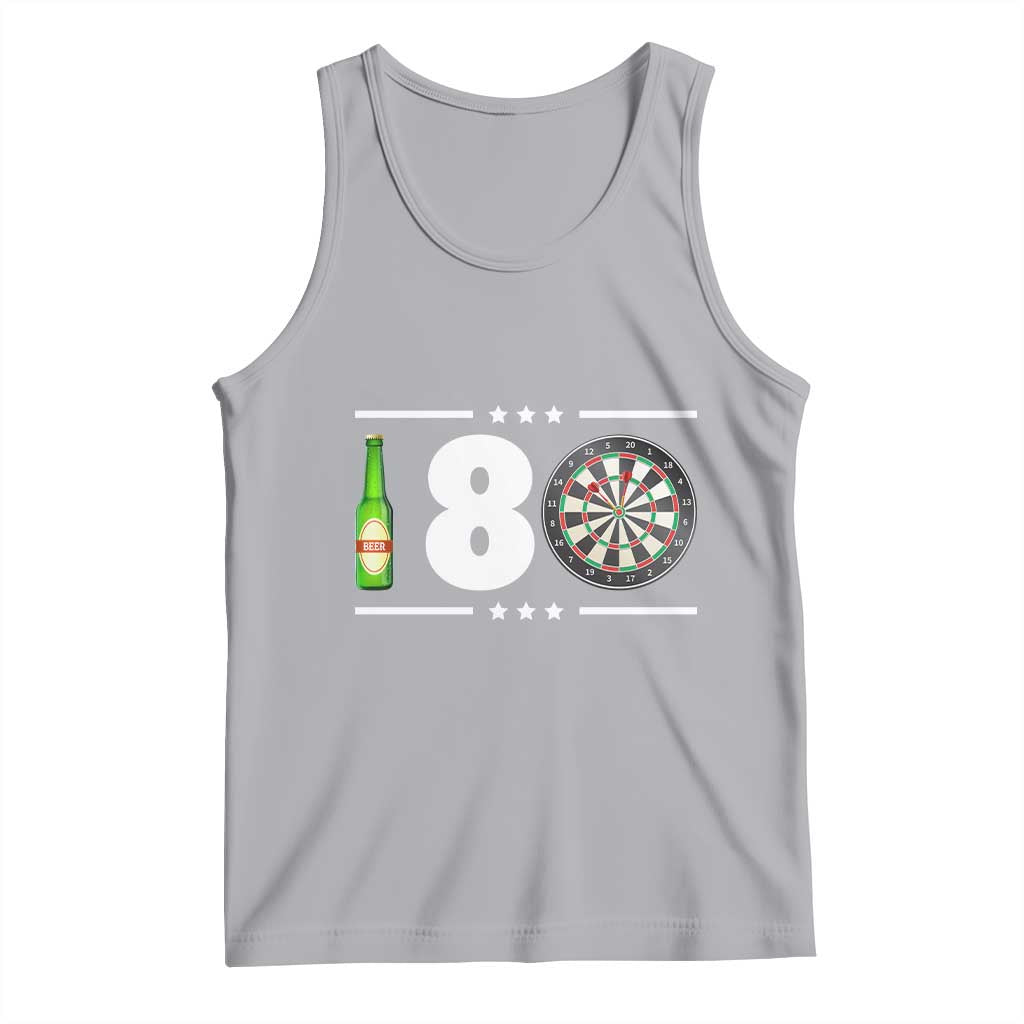 Darts Master 180 And Beer Tank Top Funny Bullseye Shooter Gift - Wonder Print Shop