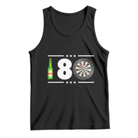 Darts Master 180 And Beer Tank Top Funny Bullseye Shooter Gift - Wonder Print Shop