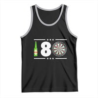 Darts Master 180 And Beer Tank Top Funny Bullseye Shooter Gift - Wonder Print Shop