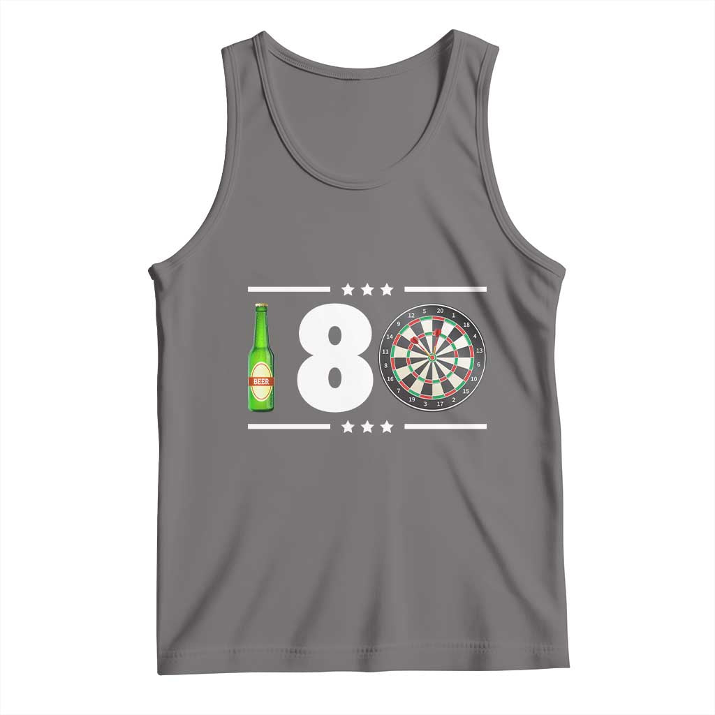 Darts Master 180 And Beer Tank Top Funny Bullseye Shooter Gift - Wonder Print Shop