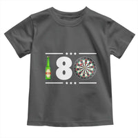 Darts Master 180 And Beer Toddler T Shirt Funny Bullseye Shooter Gift - Wonder Print Shop