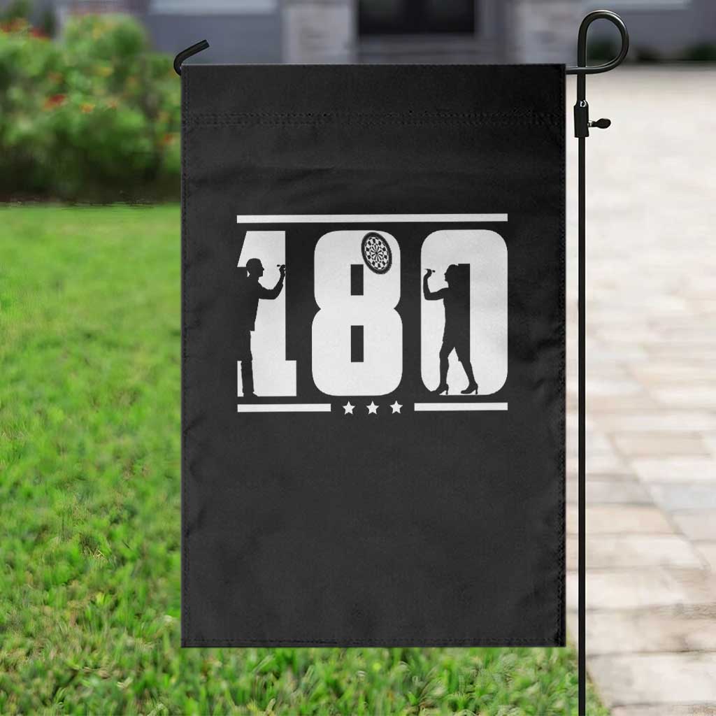 Darts 180 Max Score Player Garden Flag Darts Fan Gift - Wonder Print Shop