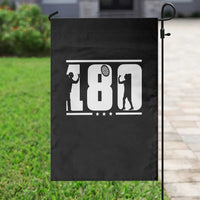 Darts 180 Max Score Player Garden Flag Darts Fan Gift - Wonder Print Shop