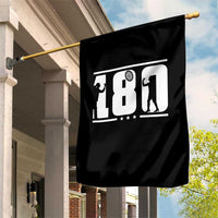 Darts 180 Max Score Player Garden Flag Darts Fan Gift - Wonder Print Shop