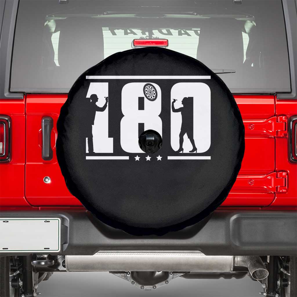 Darts 180 Max Score Player Spare Tire Cover Darts Fan Gift - Wonder Print Shop