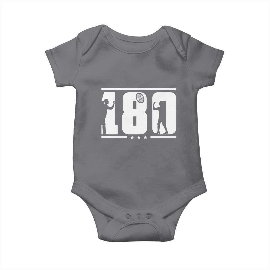 Darts 180 Max Score Player Baby Onesie Darts Fan Gift - Wonder Print Shop
