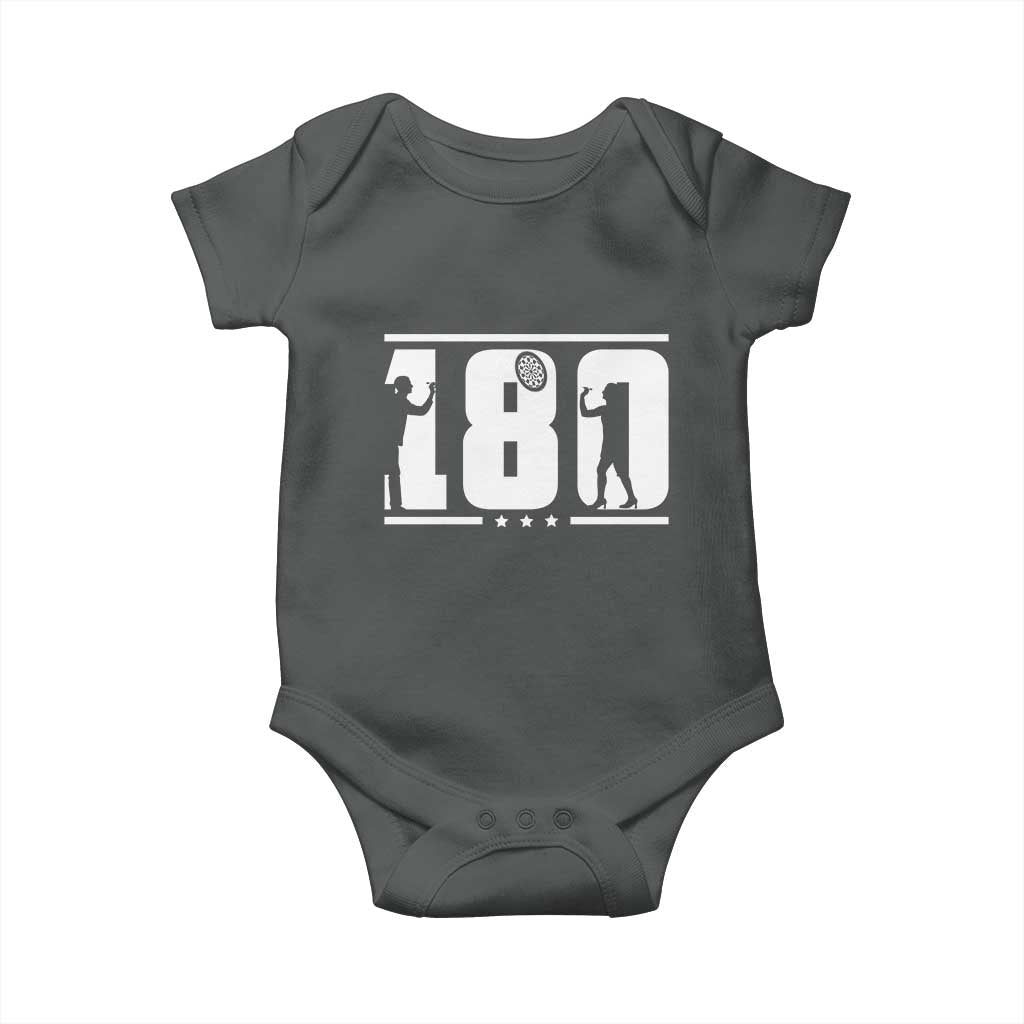 Darts 180 Max Score Player Baby Onesie Darts Fan Gift - Wonder Print Shop